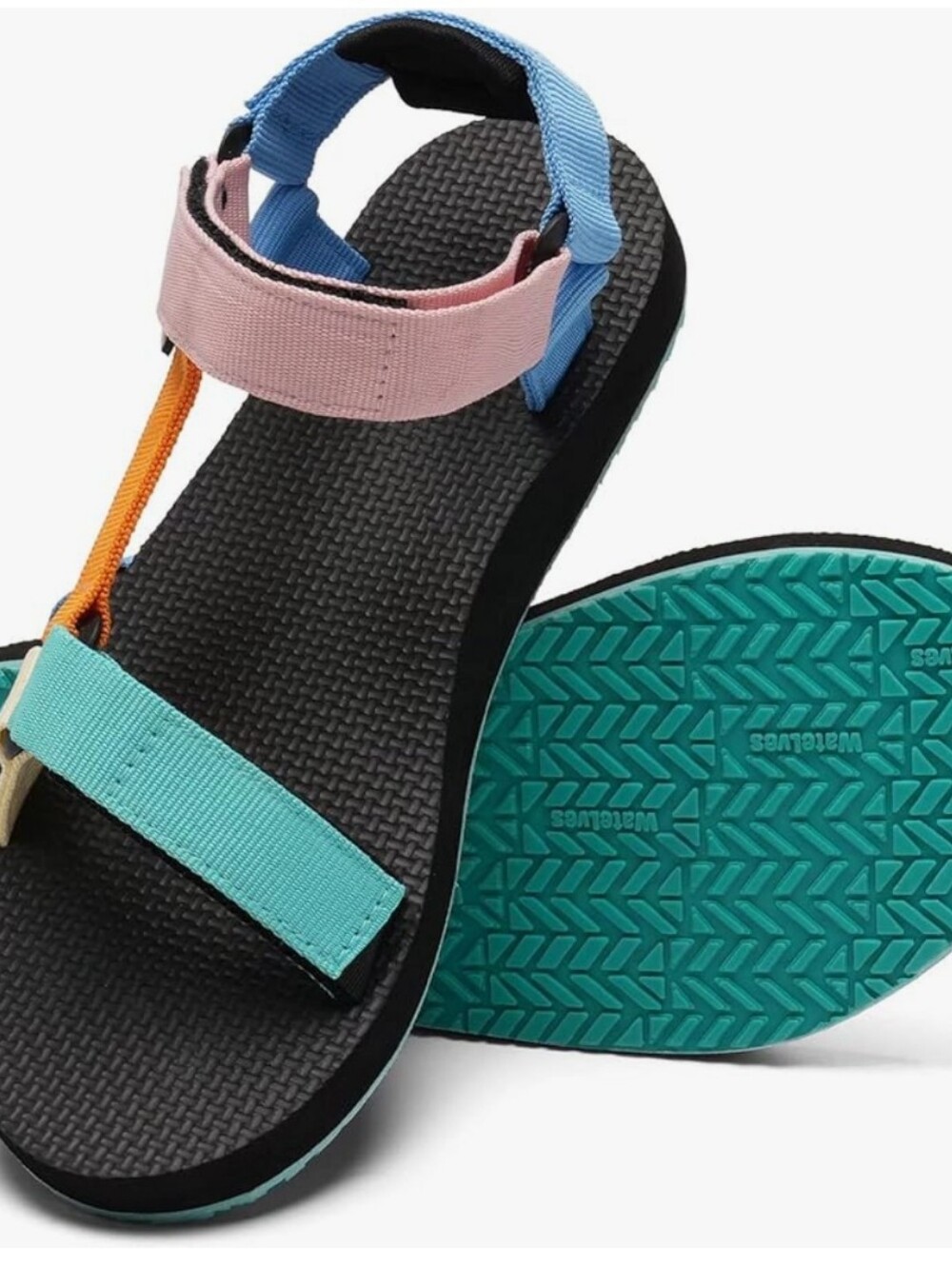 WateLves Womens-Sport-Sandals Hiking Sandals with-Arch-Support NEW Sz 40--US 9 - Picture 3 of 4